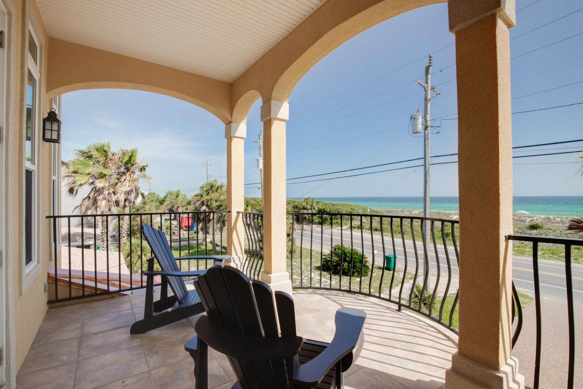 2 Gulf View Balconies! 3 Story Townhome With 4 Bedrooms, 4 Bathrooms! Sleeps12 Panama City Beach Kültér fotó